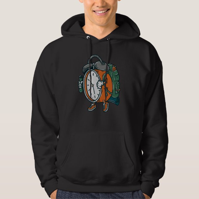 Tidsresenär Hoodie (Framsida)