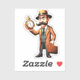 Tidsresenär Klistermärken