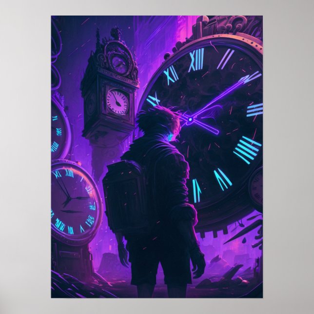 Tidsresenär Poster (Framsidan)