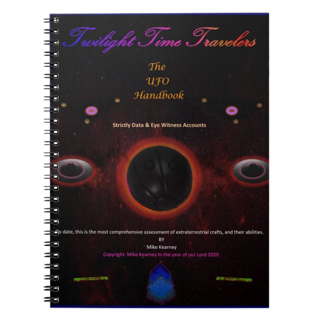 Tidsresenärer Anteckningsbok (Framsidan)