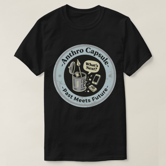 Tidsresor Kaos i Anthro Kapsel Tech T Shirt (Design framsida)