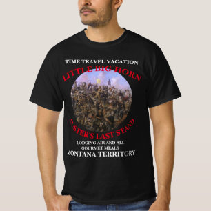TIDSRESOR SEMESTER CUSTER'S SISTA STÅND MONTANA T SHIRT