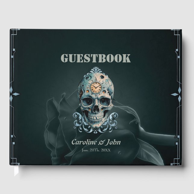 Tidsskalan: romerska siffror gästböcker (Framsida)