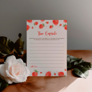 Tidsspel, babyspel med berry Sweet Baby Shower Gam Inbjudningar