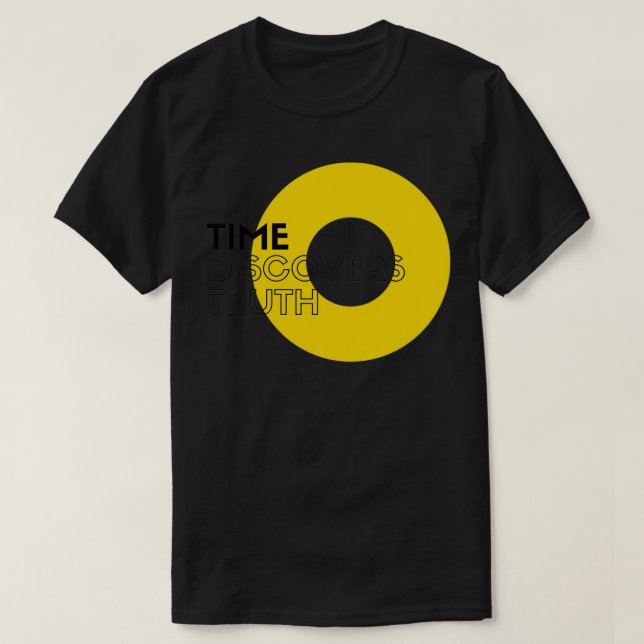 Tidsupptäckt sanning t shirt (Design framsida)
