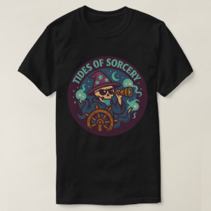 Tidvatten av Magi Magisk Dödskalle T Shirt