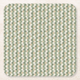 Tidvatten coaster underlägg papper kvadrat