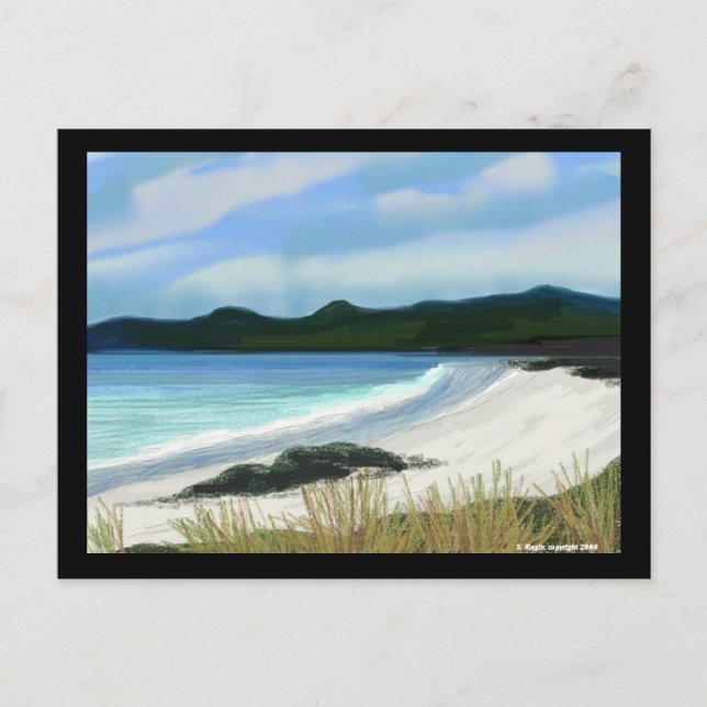 Tidvatten kommer in vykort (Framsida)