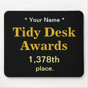 Tidy Desk Awards Lägg till Namn Cruel Coworkers J Musmatta