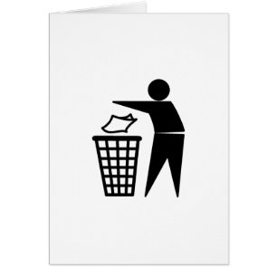Tidy Man Hälsningskort
