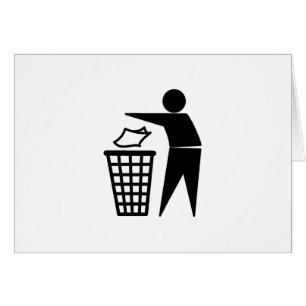 Tidy Man Hälsningskort