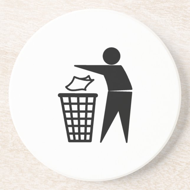 Tidy Man Underlägg Sandsten (Framsidan)
