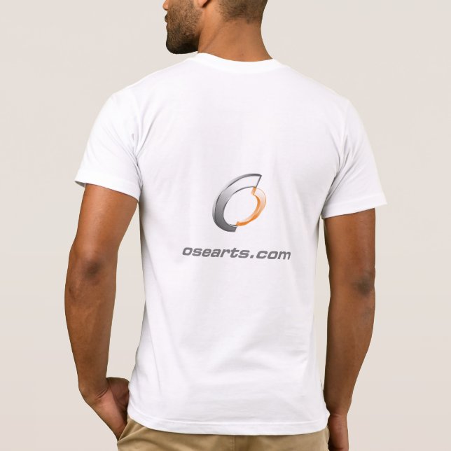 Tidy osearts.com Compact T Shirt (Baksida)