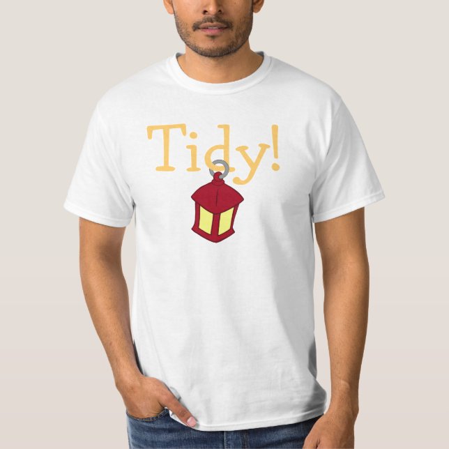 Tidy! Skjorta T-shirt (Framsida)