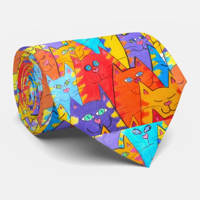 Tie - 023 - kattpacke - nackeTie Slips (Rullad)