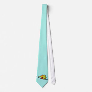 Tie 2 fåglar på en binda slips