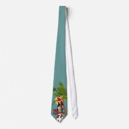 Tie 2 för Wahine pinupMele Kalikimaka jul Slips