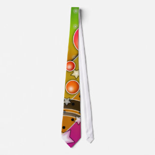 Tie - BIG BANG BLACK HÅL POP ART Slips