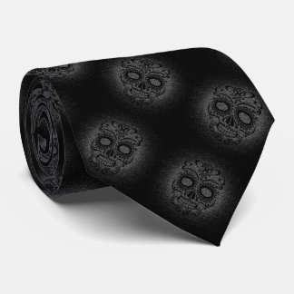 Tie/Black-Döskallar Slips