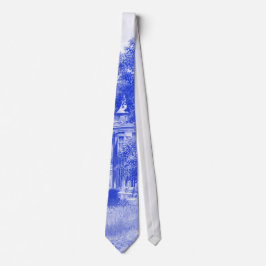 Tie - "Capernwray Hall" (blå) Slips