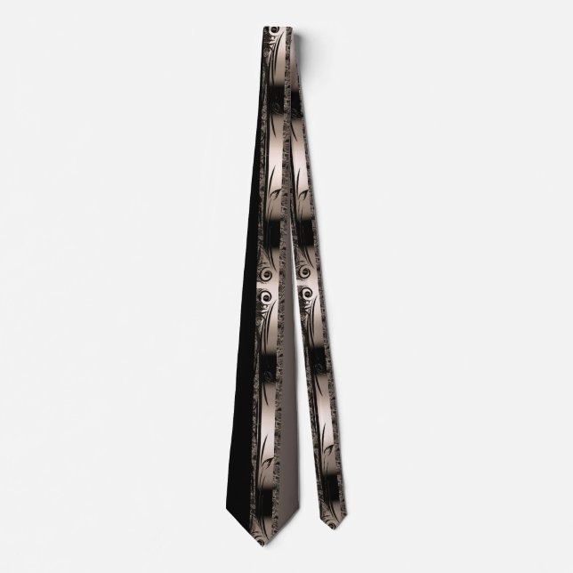 Tie Coffee Guld Art Deco Slips (Framsida)