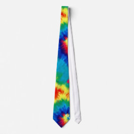 Tie Died Psychedelic Tie Slips