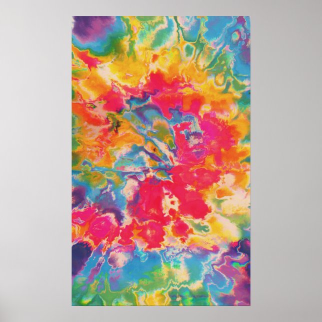 Tie-Dye #1 Poster (Framsidan)
