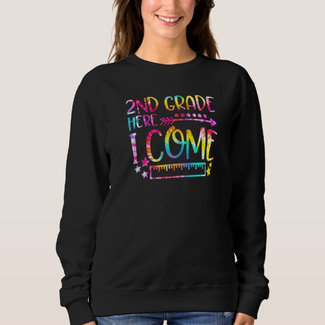 Tie Dye 2:a Klass I Kom Lärare Student Seco T Shirt (Framsida)