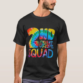Tie Dye 2:a klassens lärare elev första dagen T Shirt