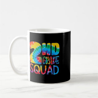 Tie Dye 2:a klassens trupp lärare elev första dage Kaffemugg
