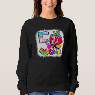 Tie Dye Apple Elev Sch Elev Lärar Tillbaka Till Sk T Shirt