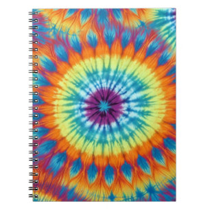 TIE DYE ART ANTECKNINGSBOK