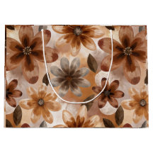 Tie Dye Autumn Floral