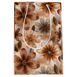 Tie Dye Autumn Floral