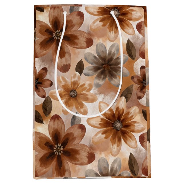 Tie Dye Autumn Floral (Framsidan)