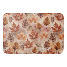 Tie Dye Autumn Leaves Badrumsmatta