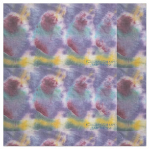Tie-Dye Baby fågeltyg Tyg