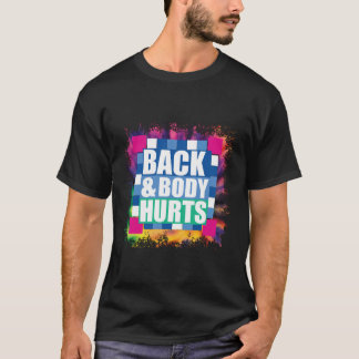 Tie Dye Back Body Ontr offertutvärderingsversionen T Shirt