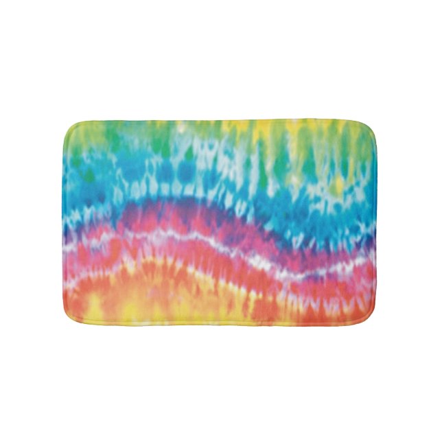 Tie Dye Bath Mat Badrumsmatta (Framsidan)