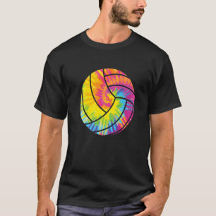 Tie Dye Beach Volleyball Retro Setters Players Co T Shirt