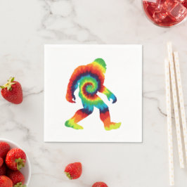 Tie Dye Bigfoot Pappersservett