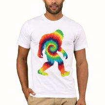 Tie Dye Bigfoot T-Shirt