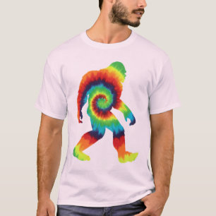 Tie Dye Bigfoot T Shirt