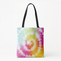 Tie-Dye Birthday Favor Tote Bag