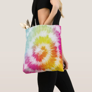 Tie-Dye Birthday Favor Tote Bag Tygkasse