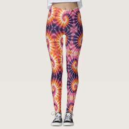 Tie-Dye Boho Stil Leggings