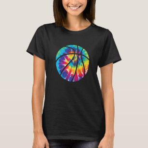 Tie Dye Boll Basketball Player Trainer Sports Ins T Shirt