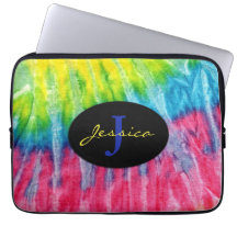 Tie Dye Bright Anpassningsbar Monogram