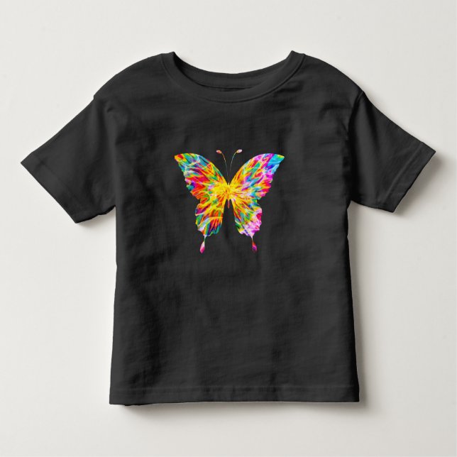 TIE DYE BUTTERFLY T SHIRT (Framsida)