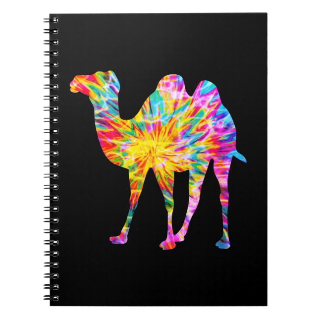 TIE DYE CAMEL ANTECKNINGSBOK (Framsidan)